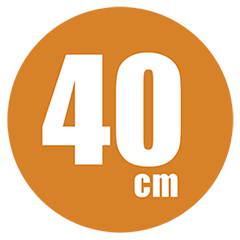 Bakers Choice non-stick baking paper - 40 cm x 120m rolls